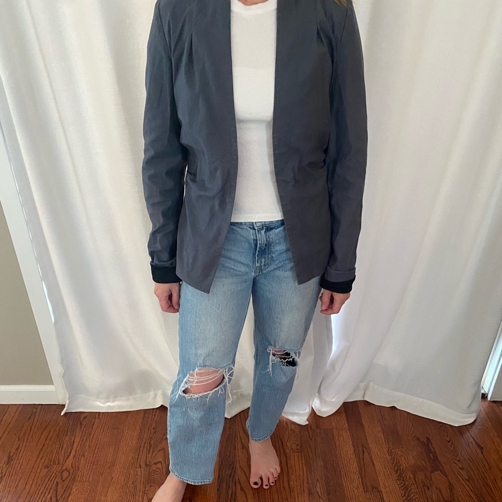 Nanushka Blue blazer.